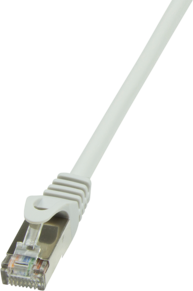 Cablu S/FTP LOGILINK Cat5e, cupru-aluminiu, 5 m, gri, AWG26, dublu ecranat CP1072D