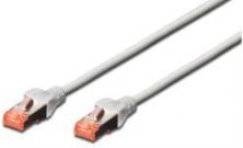 Cablu SSTP Digitus Patch Cord, Cat. 6 Professional, Pvc, .0.5 m, Gri