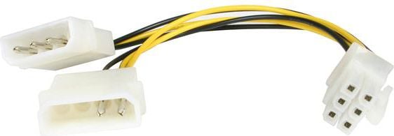 Cablu startech Adapter 2x molex na 6pin Pci-e (LP4PCIEXADAP)