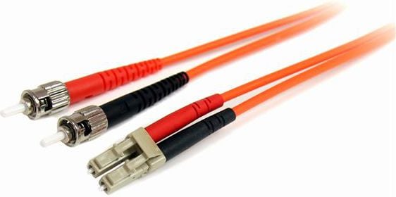 Cablu startech Fibra optica patch LC-ST, 62,5 / 125, Duplex, 2m (FIBLCST2)