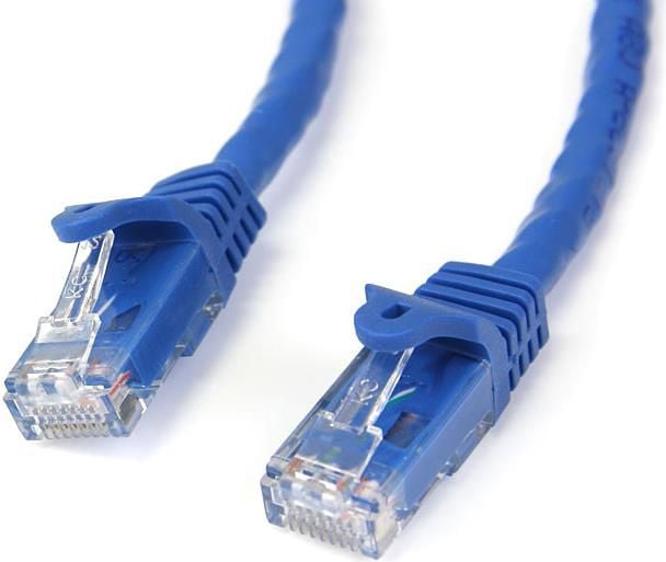 Cablu startech RJ45 Cable, Cat6 7m, albastru (N6PATC7MBL)