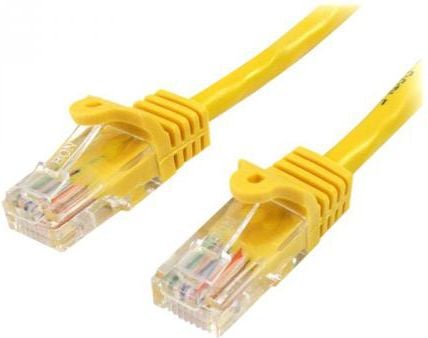 Cablu startech RJ-45/RJ-45, kat. 5e, U/UTP, 7m, galben (45PAT7MYL)