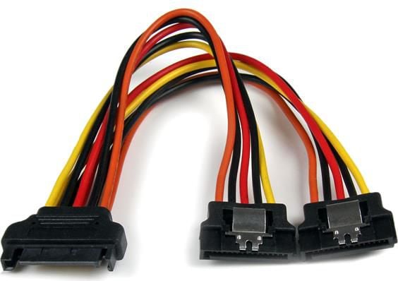 Cablu startech `Y` SATA 15pin cablu, 0,15M - PYO2LSATA