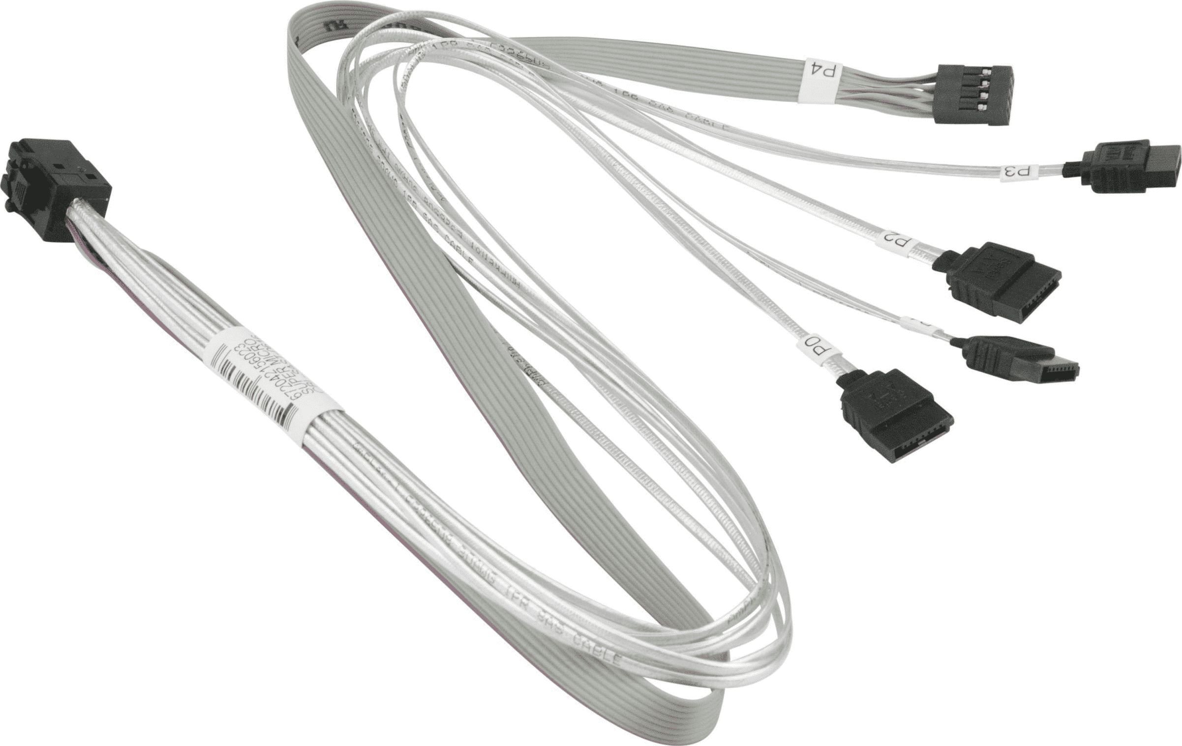 Cablu supermicro Mini SAS la 4 SATA HD (SAST-CBL-0616)