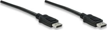Cablu Techly, DisplayPort - DisplayPort, negru