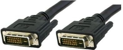 Cablu Techly, DVI-D - DVI-D, negru