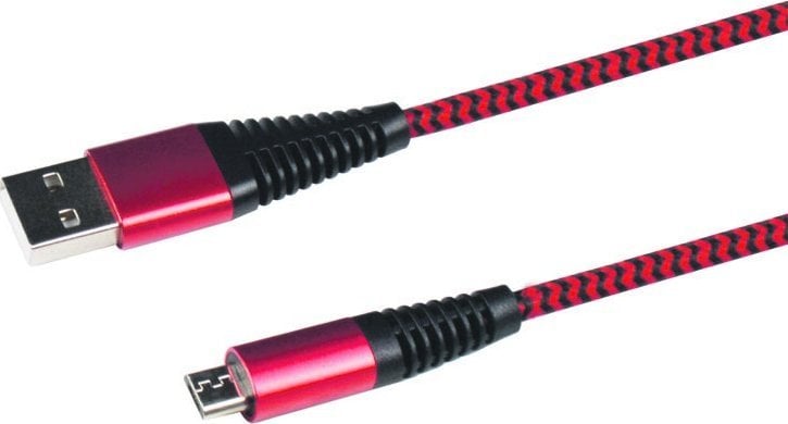 Cablu USB 2GO 2GO USB Ladekabel - putregai - 100cm pentru Micro-USB