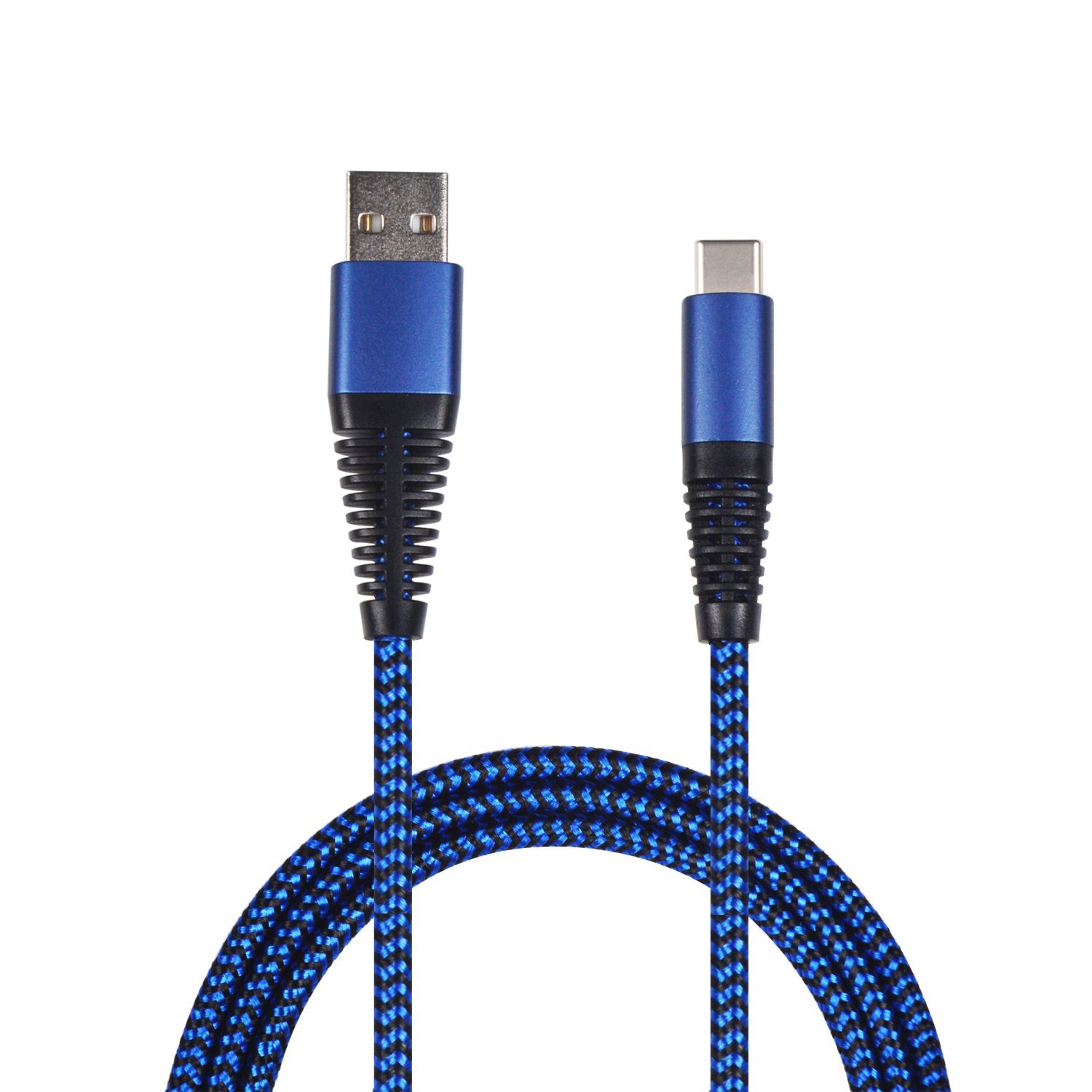 Cablu USB 2GO USB-A - USB-C 1 m Albastru (795950)