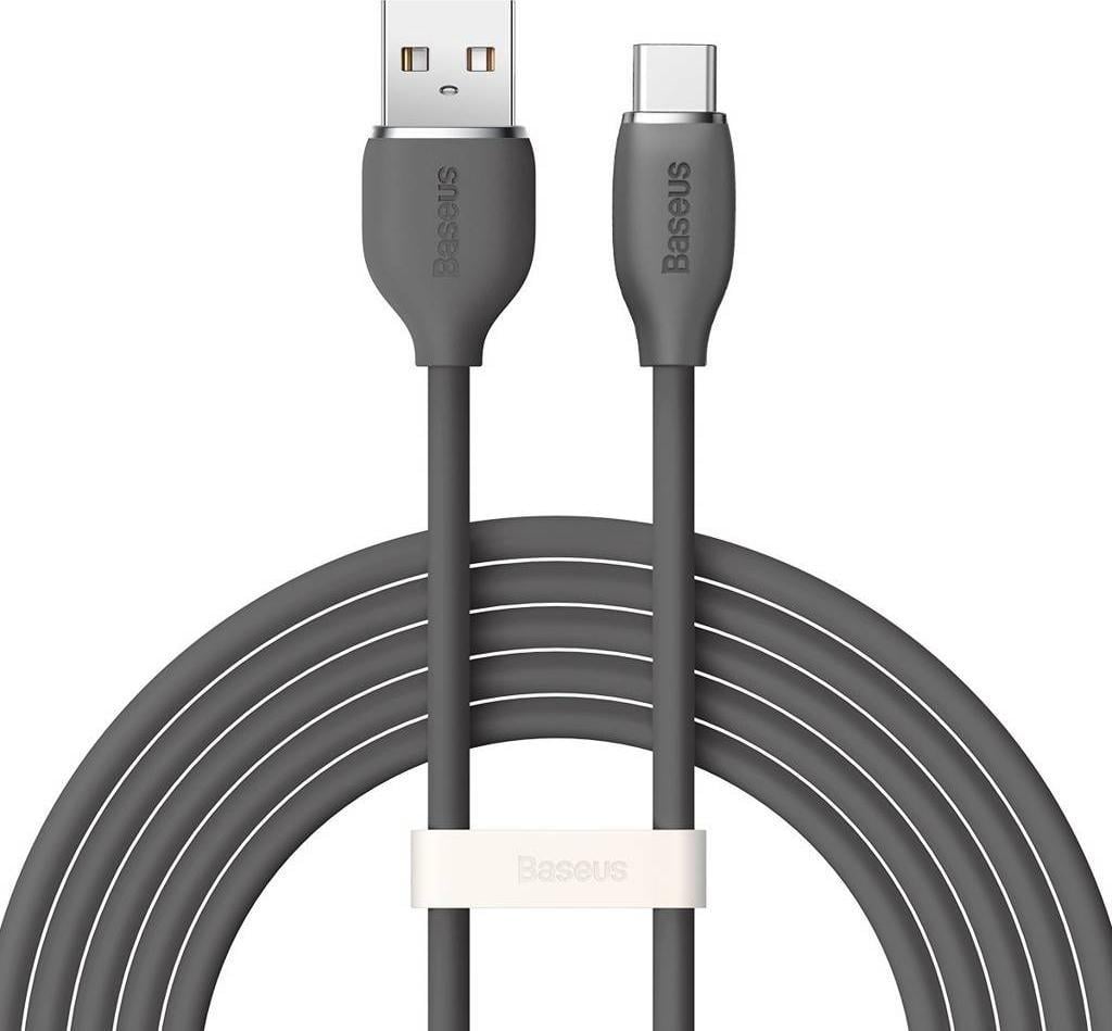 Cablu USB Baseus USB-A - USB-C 2 m Negru (031232)
