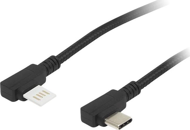 Cablu USB Blow USB-A - 1m negru (66-139#)