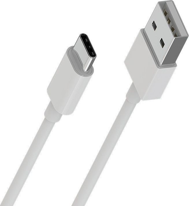 Cablu USB Borofone USB-A - USB-C 1 m Alb (43801-uniw)