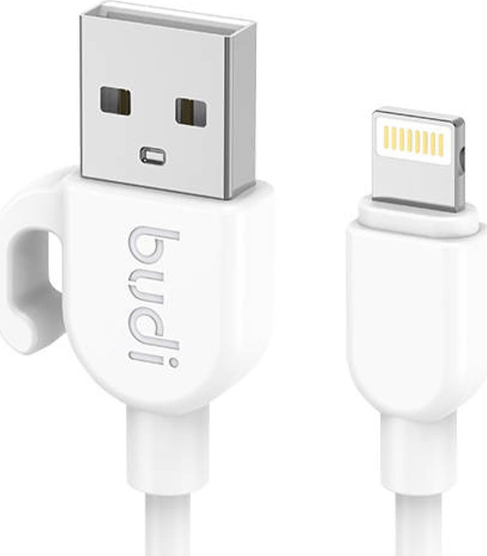 Cablu USB Budi Cablu USB fulger Budi 2.4A 1m