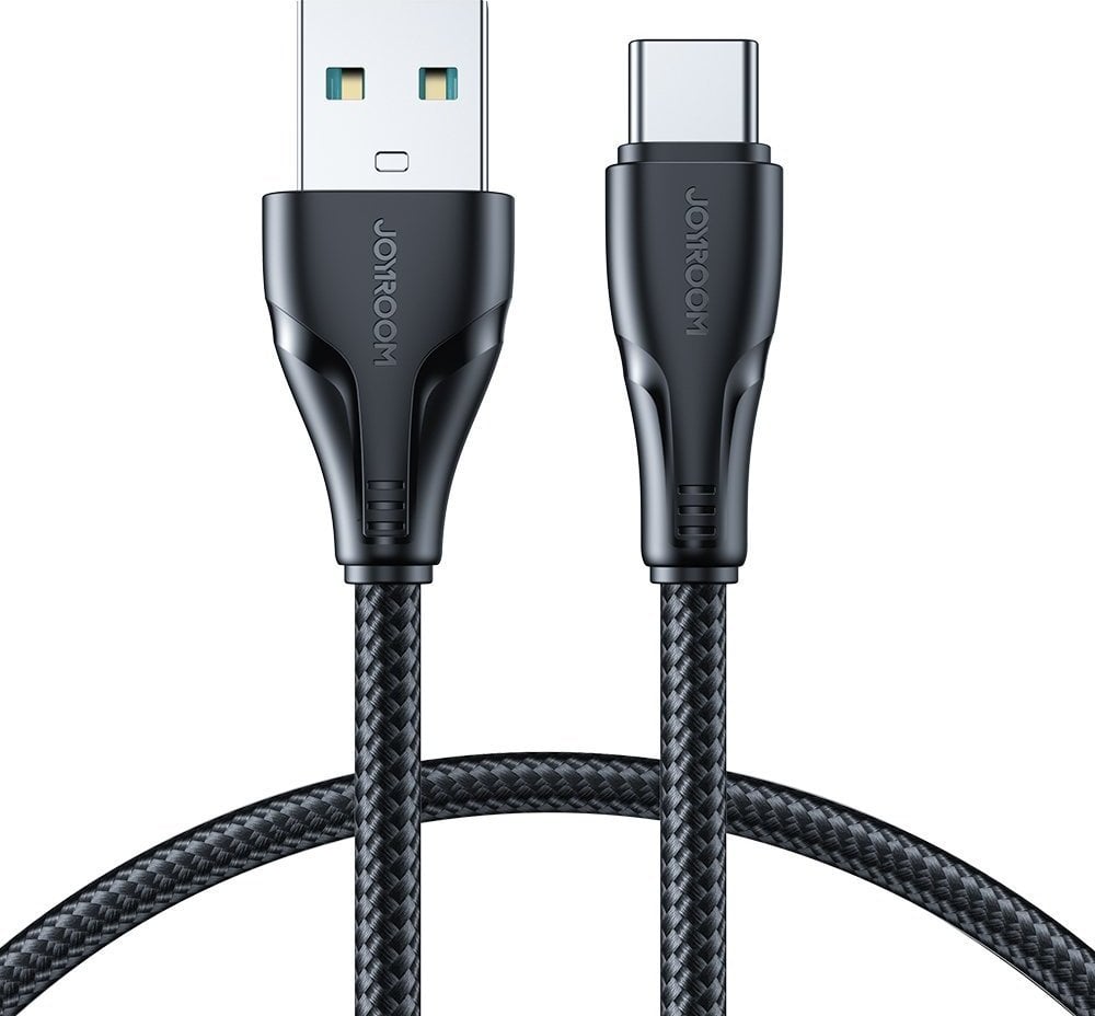 Cablu USB Cablu USB Joyroom Joyroom - Seria USB C 3A Surpass pentru încărcare rapidă și transfer de date 1,2 m negru (S-UC027A11)