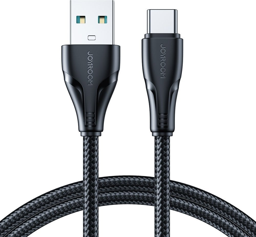Cablu USB Cablu USB Joyroom Joyroom - Seria USB C 3A Surpass pentru încărcare rapidă și transfer de date 2 m negru (S-UC027A11)