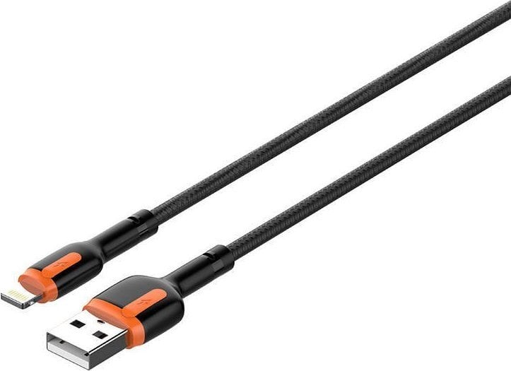 Cablu USB Cablu USB LDNIO - Lightning LDNIO LS531, 1m (gri/portocaliu)