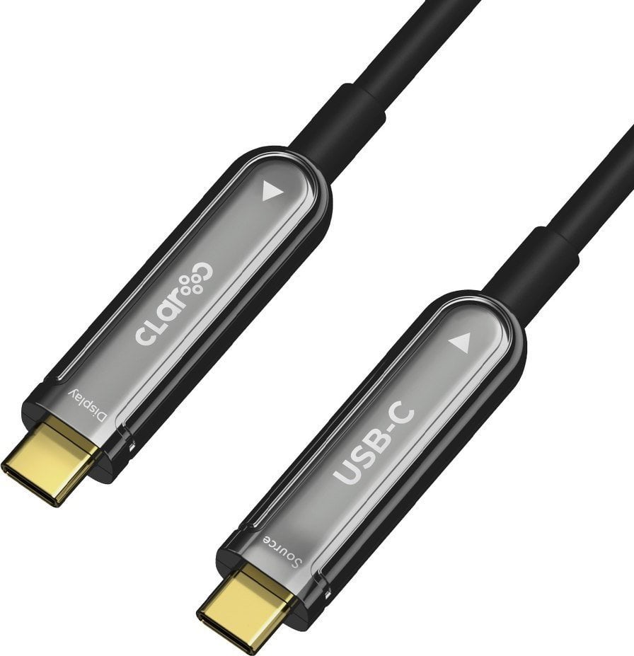 Cablu USB Claroc Cablu optic Claroc USB-C 4K@60Hz 10 m