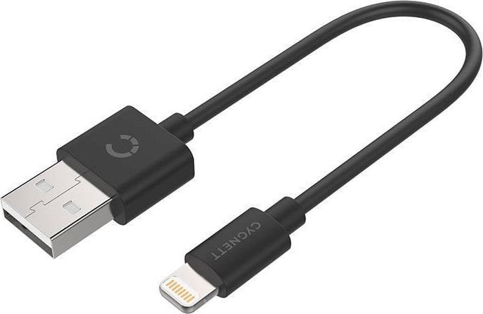Cablu USB Cygnett Cablu USB-C la Lightning Cygnett 12W 0,1m (negru)