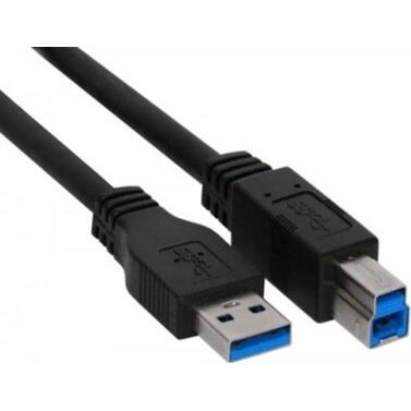 Cablu USB Impuls-PC USB-A - USB-B, 1.8 m, Negru