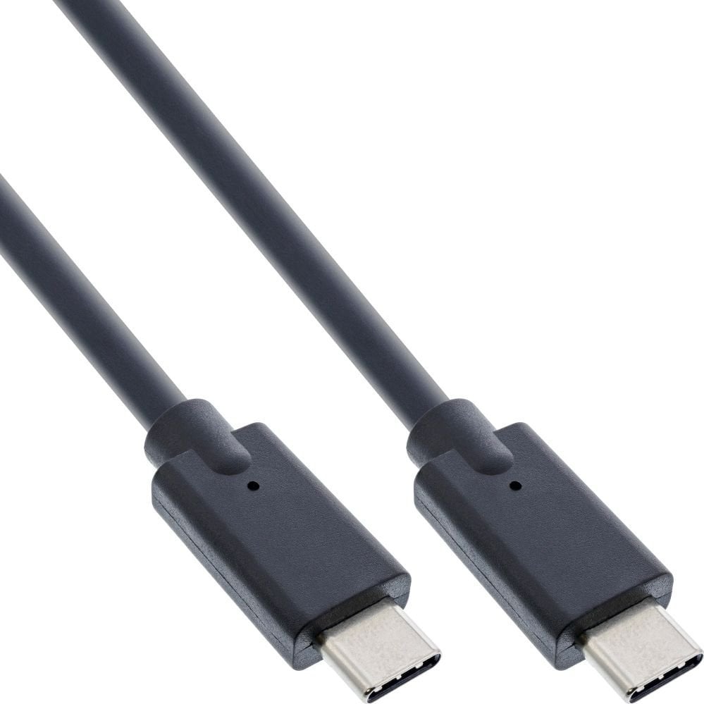 Cablu USB InLine InLine® Cablu USB 3.2 Gen.2, USB Type-C tată/tată, negru, 0,3 m