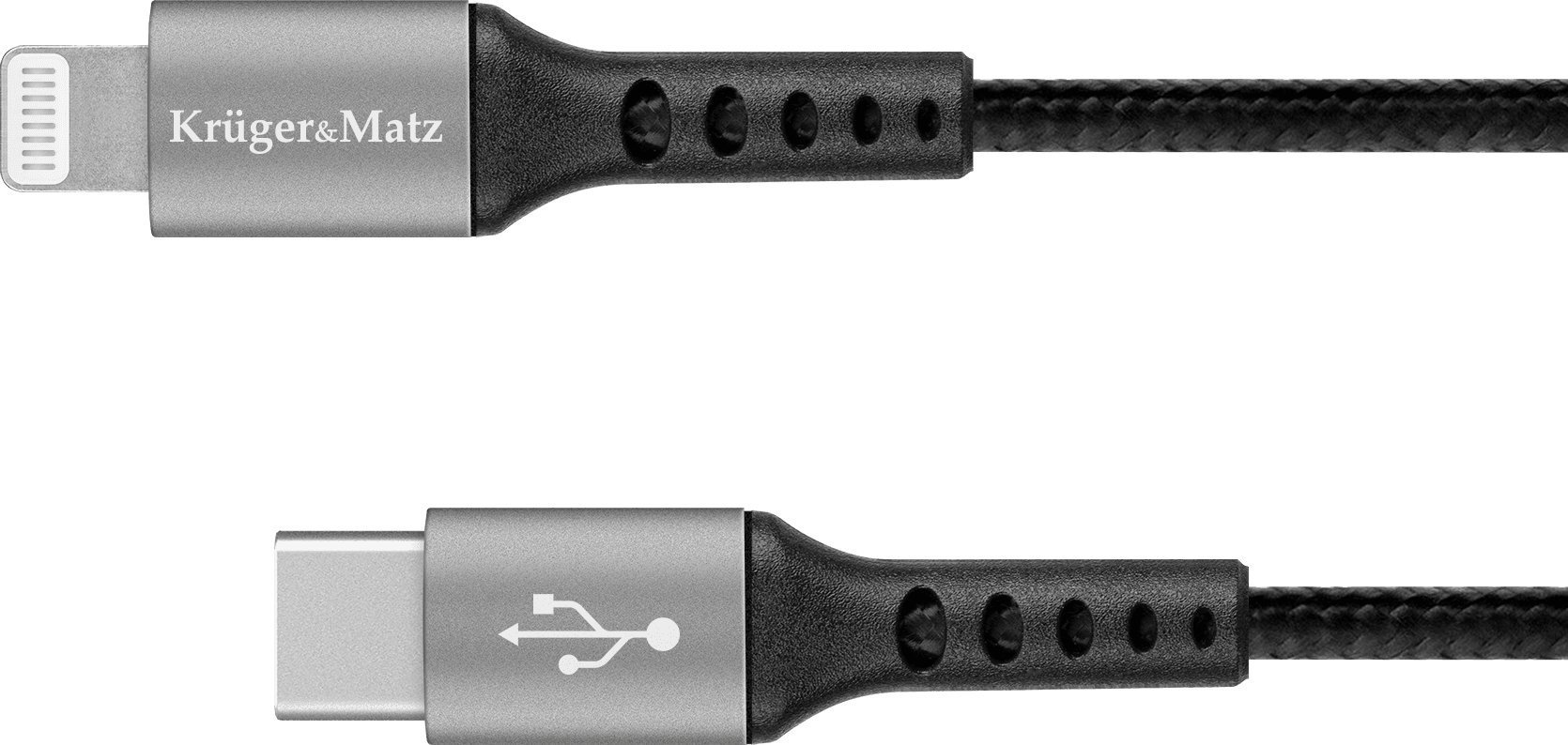 Cablu USB Kruger&Matz Cablu USB tip C - mufa Lightning C94 MFi 1 m Kruger&Matz