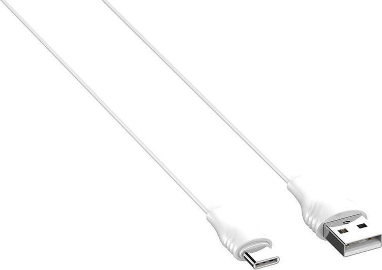 Cablu USB LDNIO Cablu USB la USB-C LDNIO LS550, 2,4 A, 0,2 m (alb)