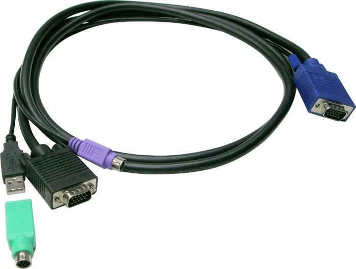 Cablu USB LevelOne Cablu KVM LevelOne ACC-3202 USB+PS/2 3,00 m