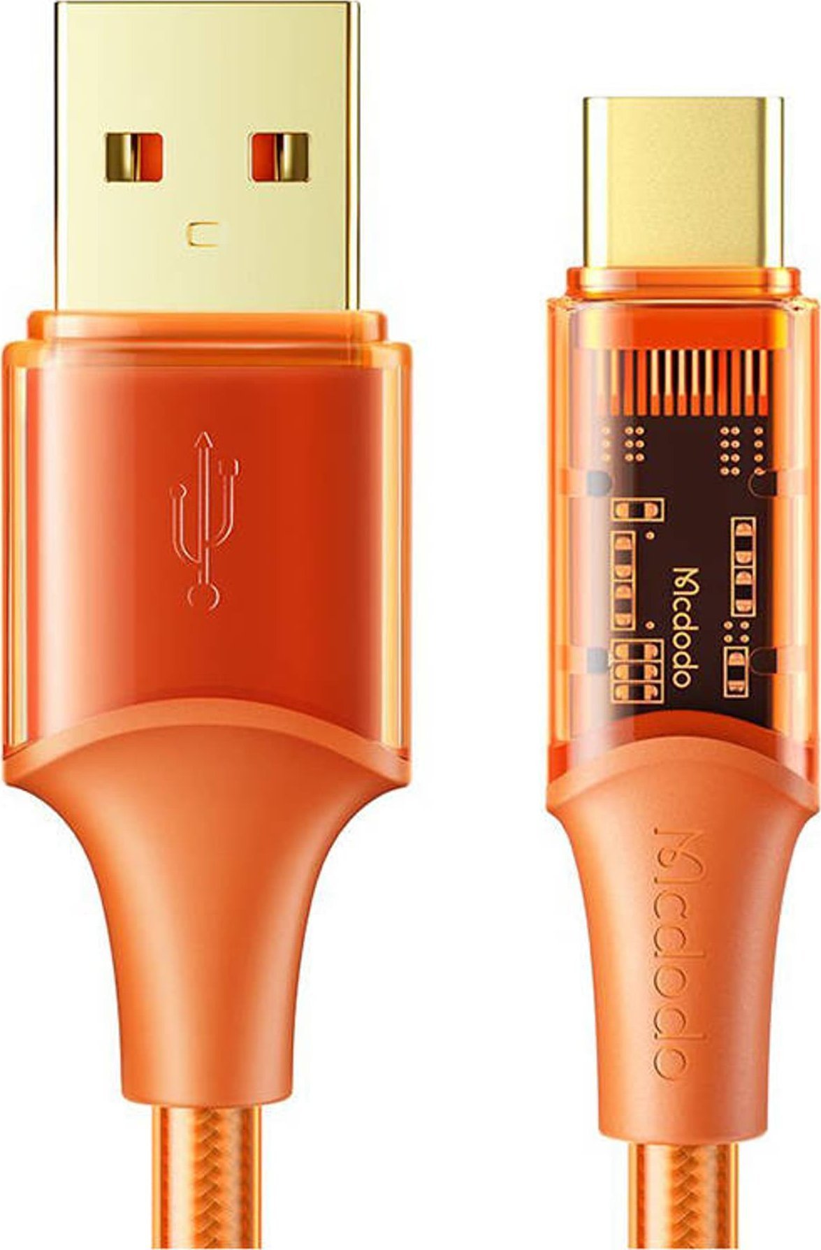 Cablu USB Mcdodo Cablu USB-C Mcdodo CA-3150, 6A, 1,8 m (portocaliu)
