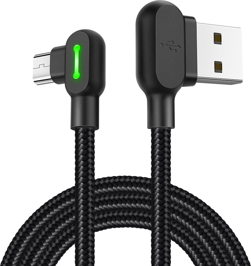 Cablu USB Mcdodo USB-A - 0,5 m negru (74611)