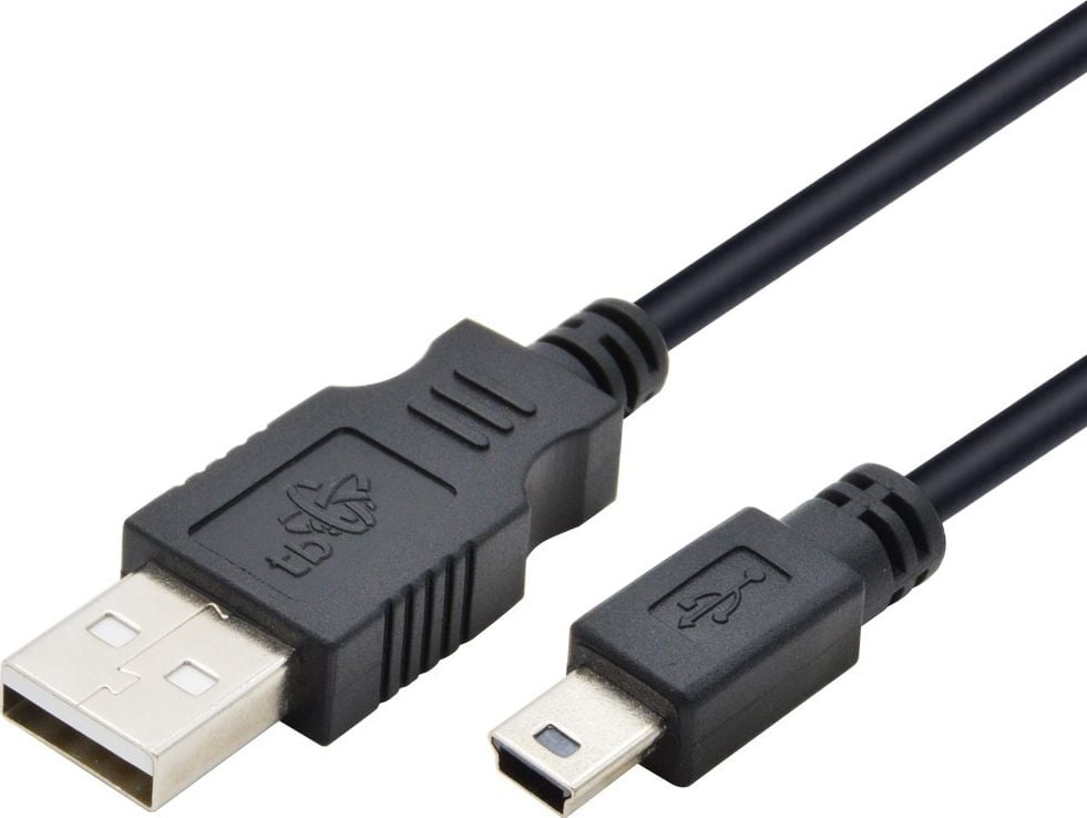 Cablu USB - Mini USB 1m. negru-AKTBXKU3PBAW10B