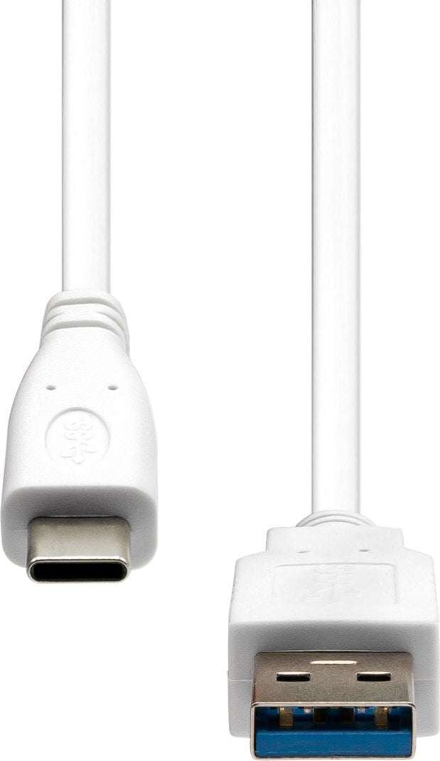 Cablu USB ProXtend USB-A - USB-C 0,5 m alb (USBC-USBA3-0005W)