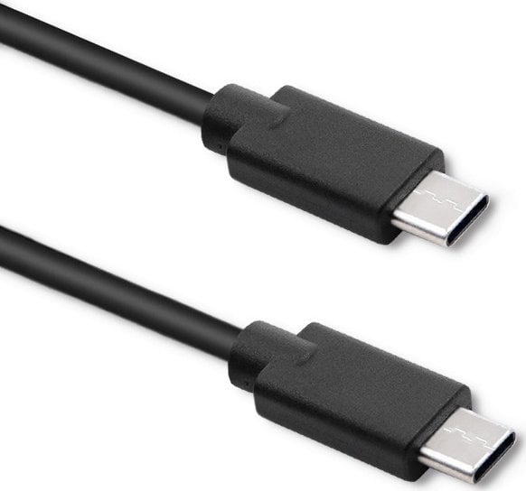 Cablu USB Qoltec USB-C - USB-C 3 m Negru (52348)