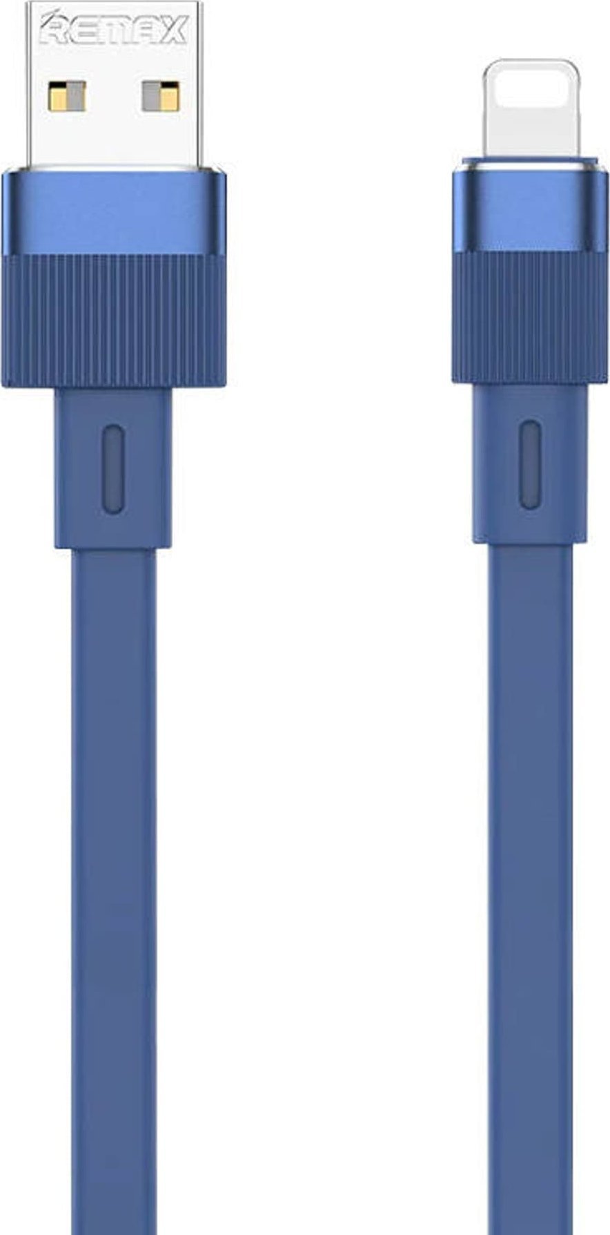 Cablu USB Remax Cablu USB Remax Flushing la Lightning, RC-C001, 1 m, (albastru)