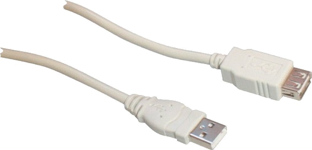 Cablu USB Schwaiger USB-A - USB-A 2 m alb (CK1502531)