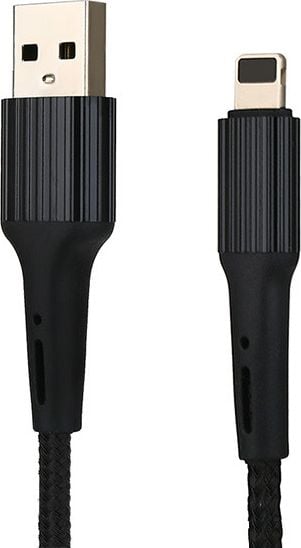 Cablu USB Somostel USB-A - 1 m negru (25700)