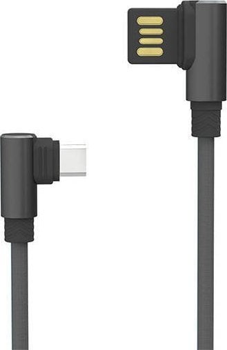 Cablu USB Somostel USB-A - microUSB 1 m Negru (25736)