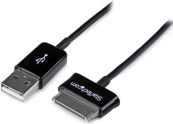 Cablu USB StarTech USB-A - Samsung 30 pini 2 m negru (USB2SDC2M)