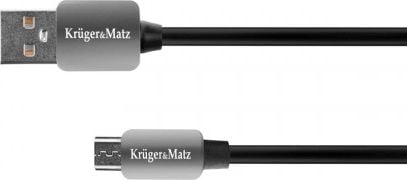 Cablu USB TATA - micro USB TATA OTG 0.2 M Kruger&Matz