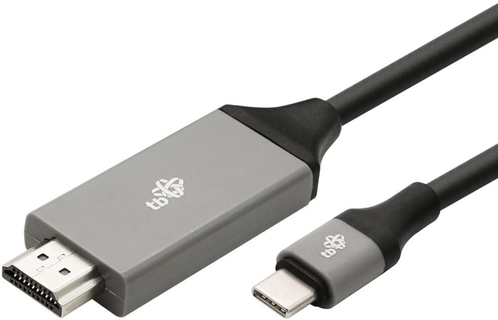 Cablu USB TB Print USB-C - HDMI 2 m argintiu (AKTBXVH1P20C20B)