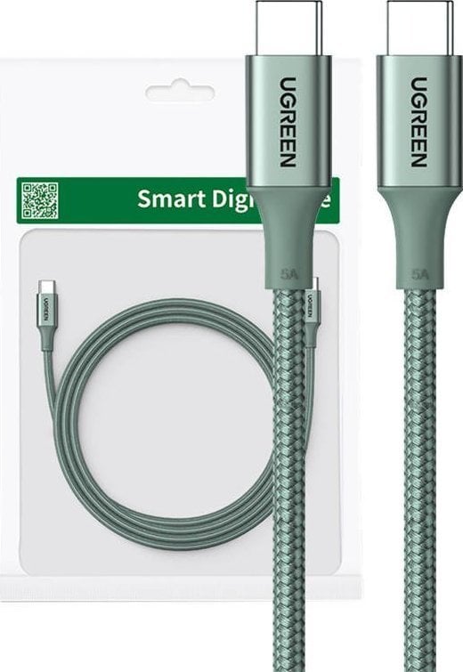 Cablu USB Ugreen Cablu USB-C la USB-C UGREEN 15310 (verde)