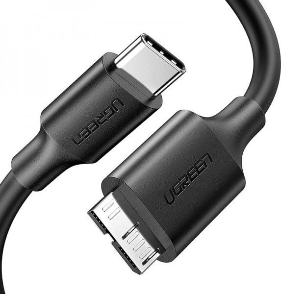 Cablu USB Ugreen microUSB - USB-C 1 m Gold (20103)