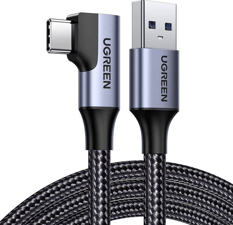 Cablu USB Ugreen USB-A - USB-C 1 m Negru (20299)