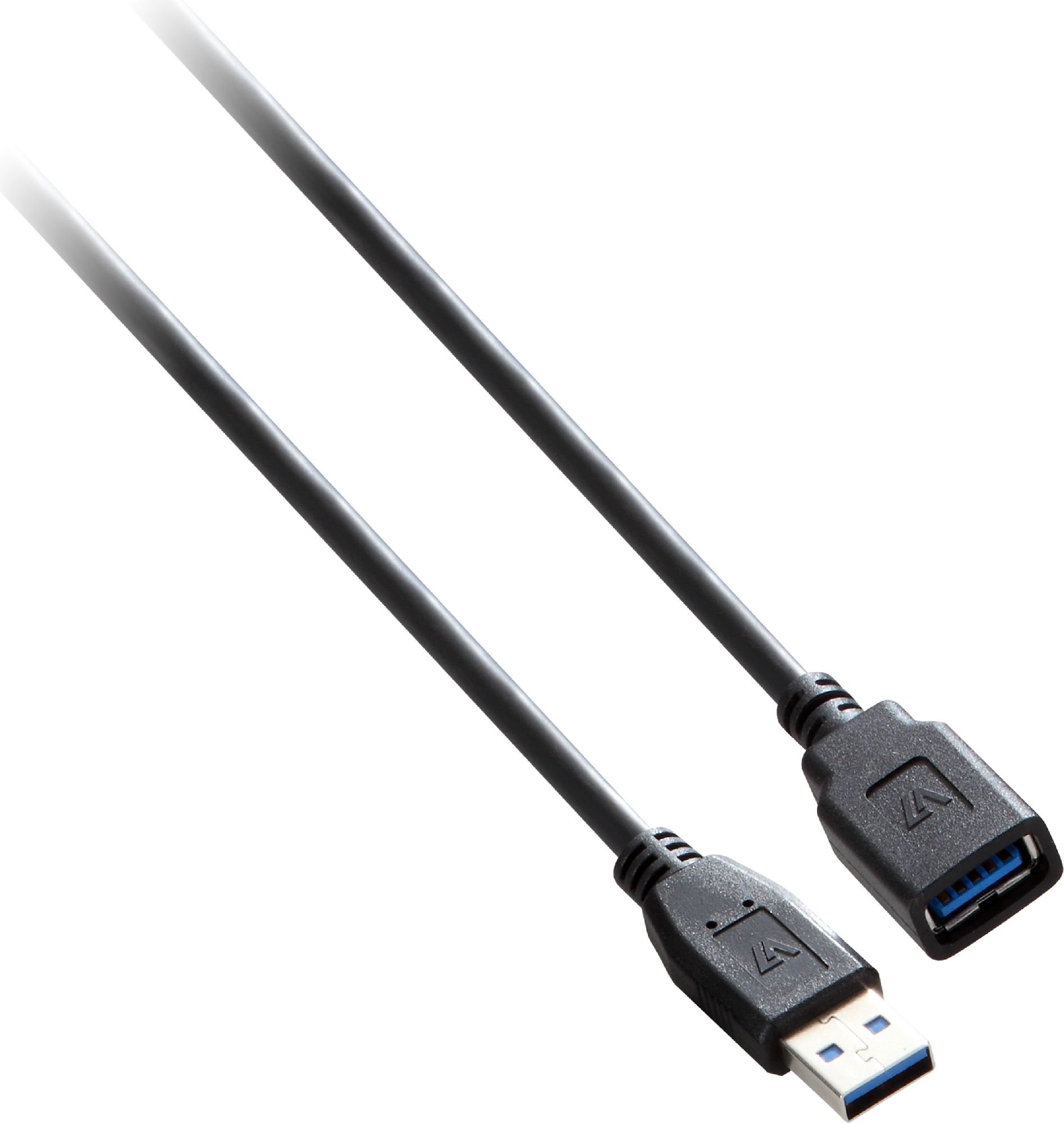 Cablu USB V7 USB-A - 3m negru (V7E2USB3EXT-03M)