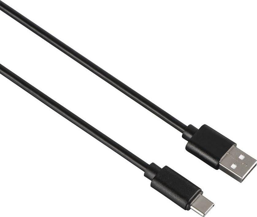 Cabluri - Cablu USB-C Hama, USB-C - USB-A, USB 2.0, 0,90 m