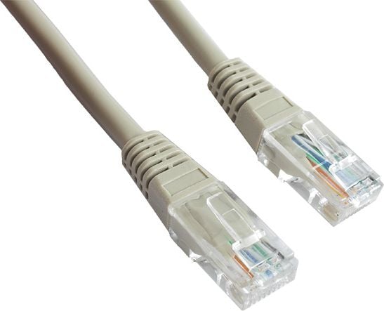 Cabluri si accesorii retele - Cablu UTP Gembird Patch cord cat. 5E, 0.5m, Galben