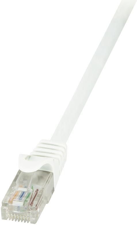 Cablu UTP LOGILINK Cat6, cupru-aluminiu, 0.25 m, alb, AWG24, CP2011U