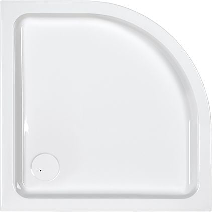Cadă de duș de colț semi-circulară Sanplast Free Line 90 cm x 90 cm (615-040-0231-01-000)