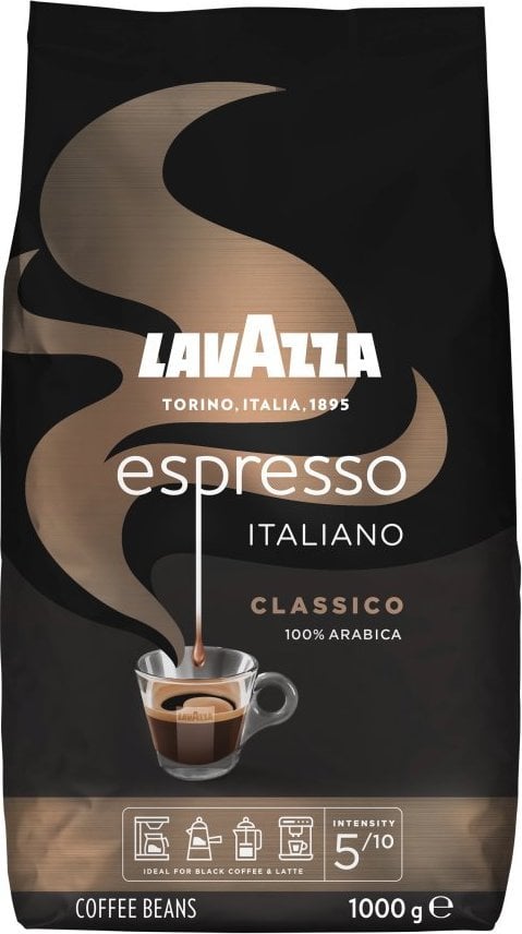 Cafea boabe Lavazza Caffe Espresso Classico, 1 Kg