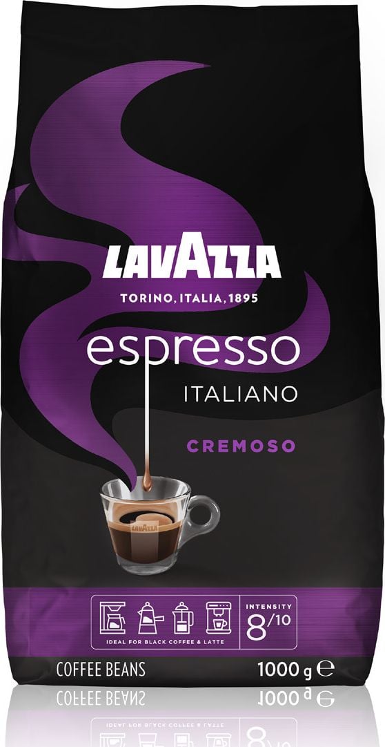 Cafea - Cafea boabe Lavazza Espresso Cremoso, 1 Kg
