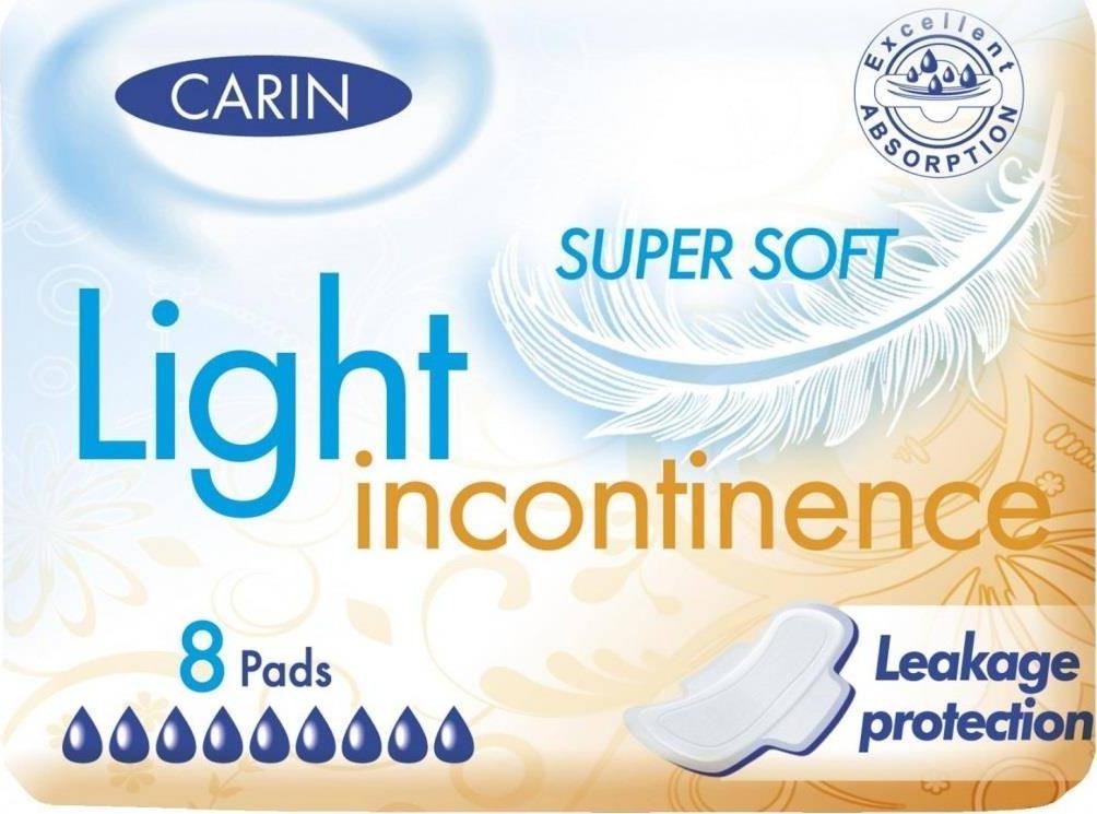 Cairn CARIN_Light Incontinence Super Soft tampoane pentru incontinență 8buc