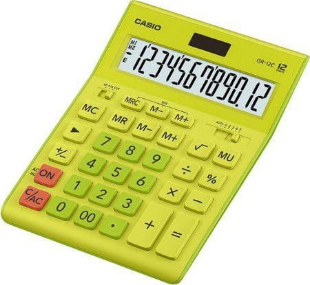 Calculator Casio 3722 GR-12C-GN